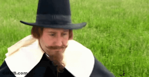 Man With Beard And Mustache In Black Hat GIF