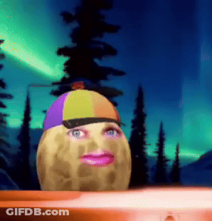 Man With Beard And Mustache Smiling And Pointing GIF