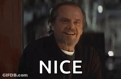Man With Beard And Mustache Smiling Saying Nice GIF