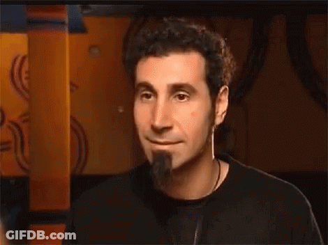 Man With Beard And Mustache Smiling GIF