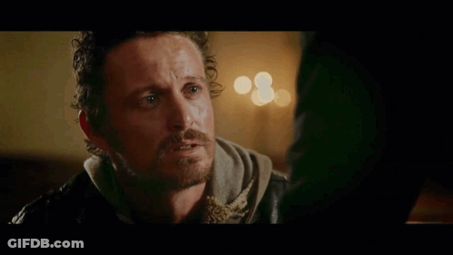 Man With Beard And Mustache We Just Say It's Over GIF