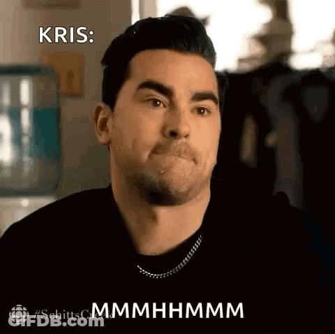 Man With Beard And Necklace Making A Face GIF