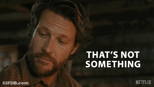 Man With Beard And Netflix Logo GIF