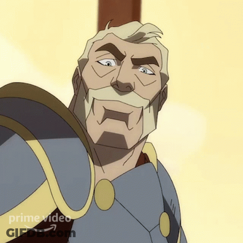 Man With Beard And Prime Video Shield GIF