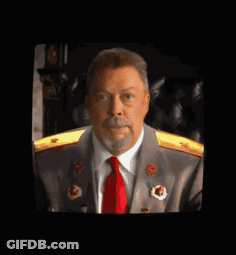 Man With Beard And Red Tie GIF