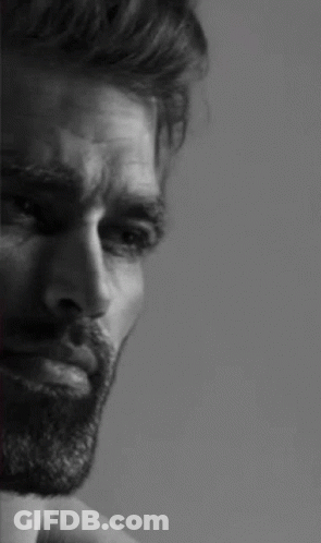 Man With Beard And Serious Expression GIF