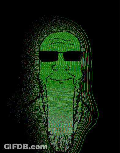 Man With Beard And Sunglasses GIF