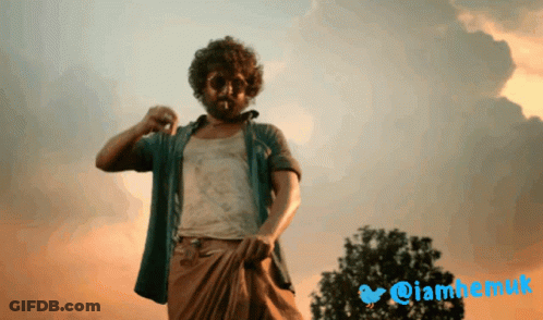 Man With Beard And Sunglasses In Front Of Cloudy Sky @Iamhenuk GIF