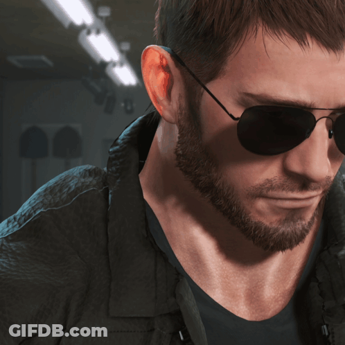 Man With Beard And Sunglasses GIF