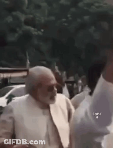 Man With Beard And Sunglasses Talking GIF