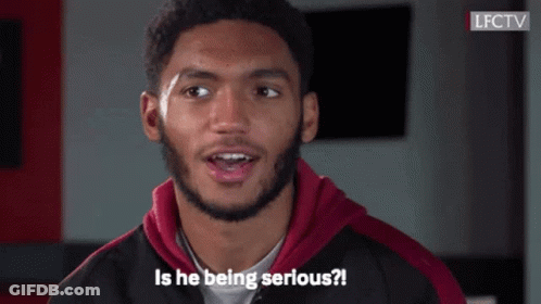 Man With Beard Asking If He Is Serious GIF