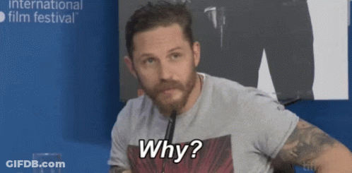 Man With Beard Asking Why Into Microphone GIF