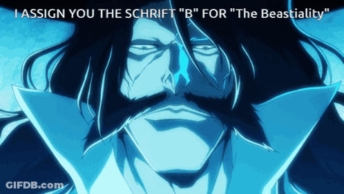 Man With Beard Assigning The Schrift GIF