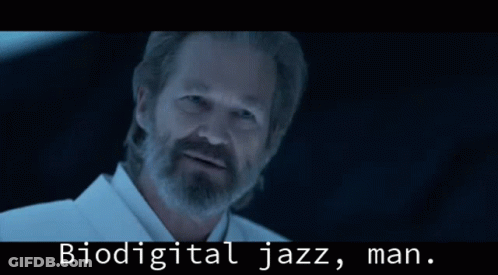 Man With Beard Biodigital Jazz Man GIF