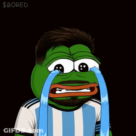 Man With Beard Crying $ Bored GIF