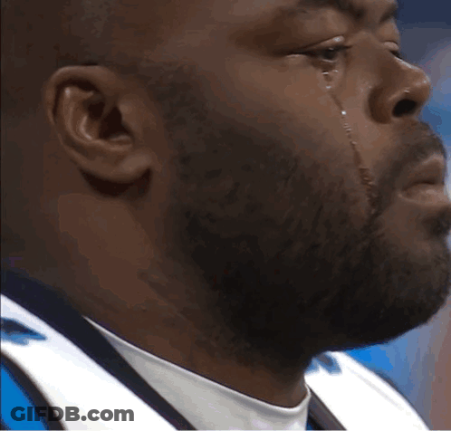 Man With Beard Crying GIF