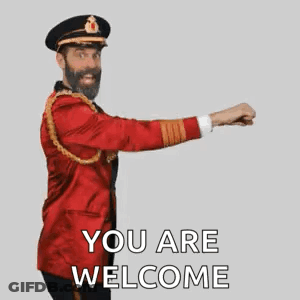 Man With Beard Dancing In Red Jacket And Hat GIF