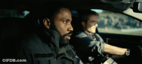 Man With Beard Driving Car GIF