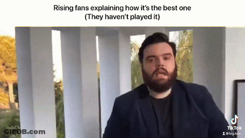 Man With Beard Explaining It's The Best One And They Haven't Played It GIF