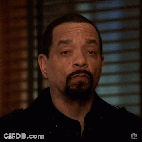 Man With Beard Has #Svu On Face GIF