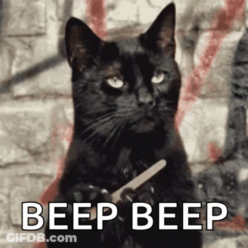 Man With Beard Holding Can And Can Of Soda On Roadside GIF
