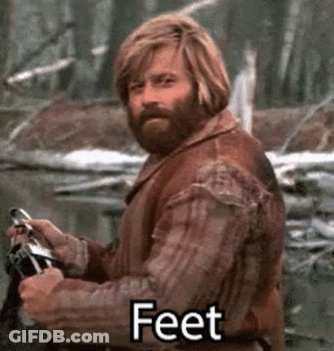 Man With Beard Holding Fishing Rod GIF