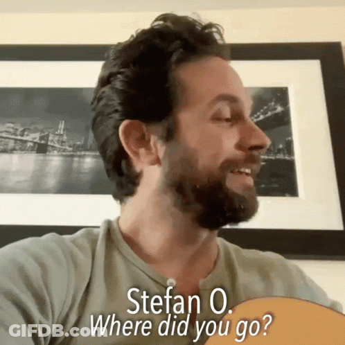 Man With Beard Holding Guitar GIF