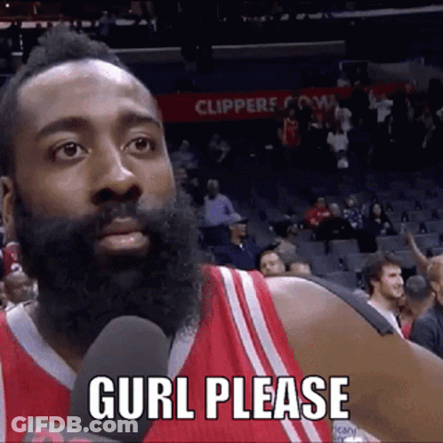 Man With Beard Holding Microphone Saying Curl Please GIF
