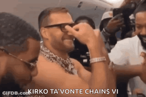 Man With Beard Holding Scissors GIF