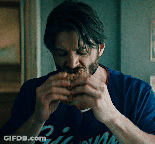 Man With Beard Holding Shield Saying What GIF