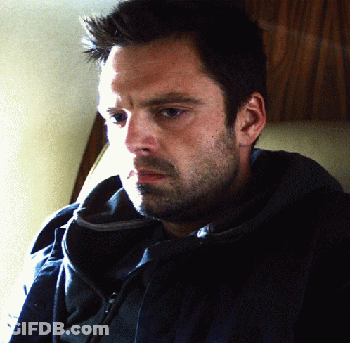 Man With Beard In Black Hoodie GIF