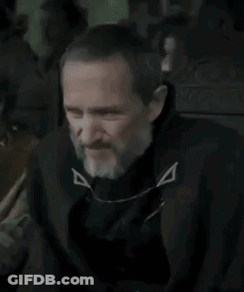 Man With Beard In Black Jacket And Tie GIF