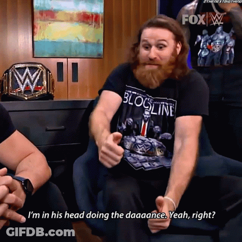 Man With Beard In Black Shirt Saying Blogline GIF
