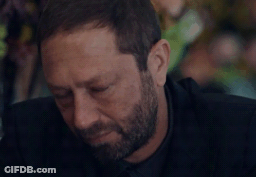 Man With Beard In Black Suit And Tie GIF