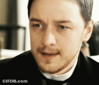 Man With Beard In Black Suit And Tie GIF