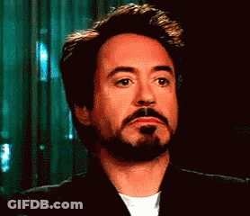 Man With Beard In Black Suit GIF