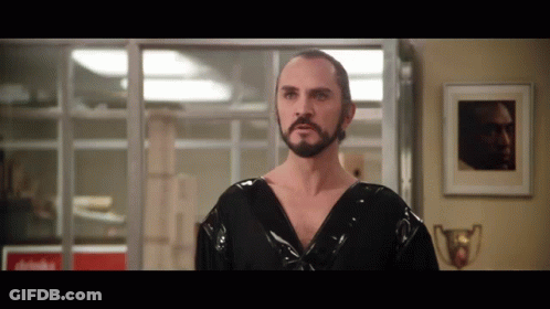 Man With Beard In Black Top GIF