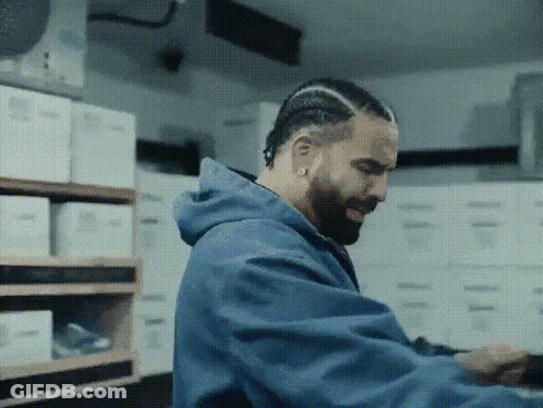 Man With Beard In Blue Jacket GIF