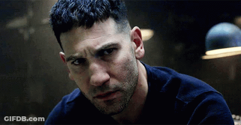 Man With Beard In Blue Shirt GIF