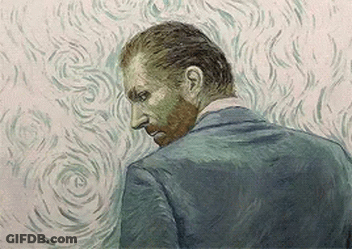 Man With Beard In Blue Suit GIF