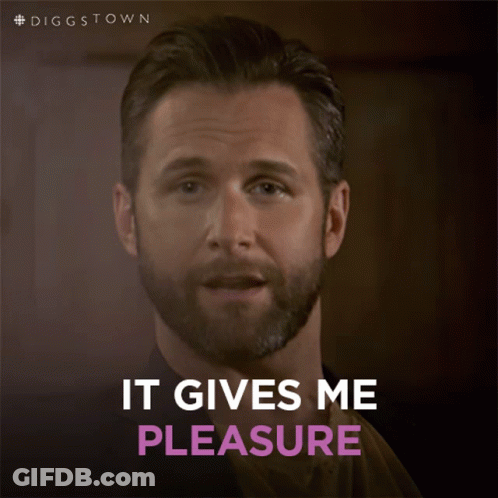 Man With Beard In Colorful Shirt GIF