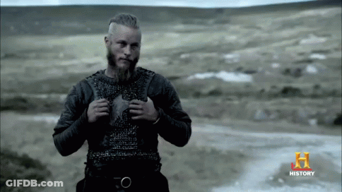 Man With Beard In Field Saying History GIF