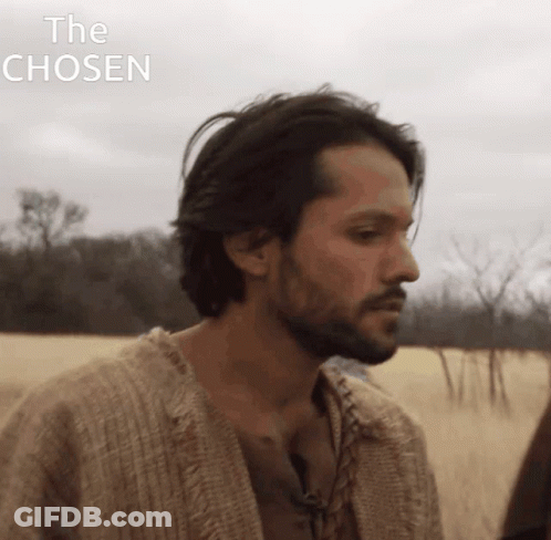 Man With Beard In Field With The Chosen GIF