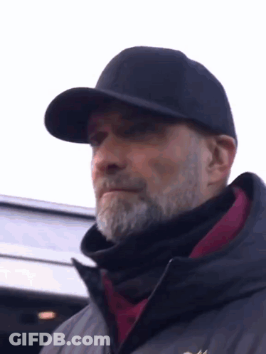 Man With Beard In Hat And Jacket GIF