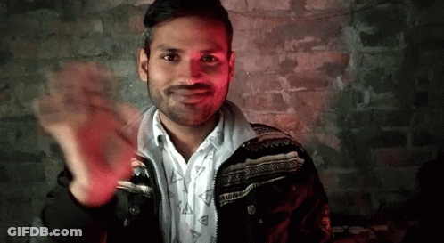 Man With Beard In Jacket And White Shirt GIF