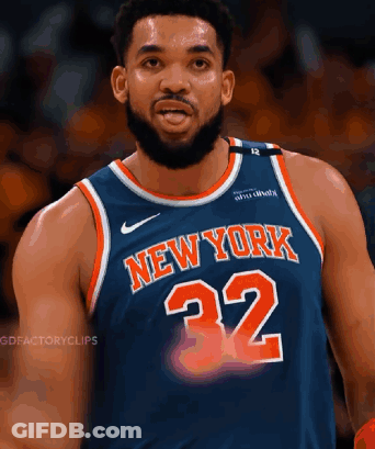 Man With Beard In New York Jersey Number 32 GIF