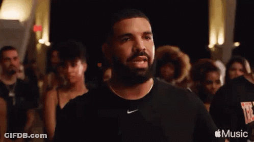 Man With Beard In Nike Shirt GIF
