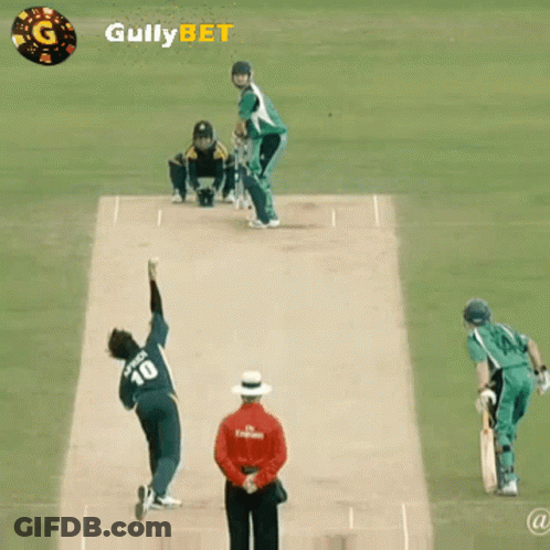 Man With Beard In Pakistan Jersey GIF