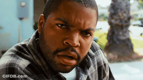 Man With Beard In Plaid Shirt Looking At Camera GIF