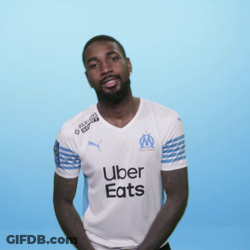 Man With Beard In Red Adidas Shirt GIF